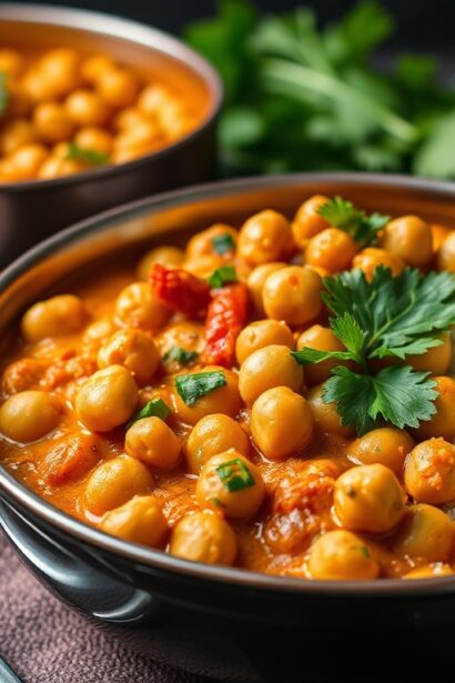 Perfect chana masala curry, a flavorful one-pot Indian dish.