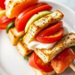 Easy DIY sandwich kabobs for fun, flavorful bites.