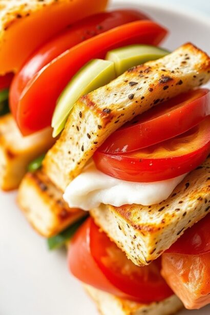 Easy DIY sandwich kabobs for fun, flavorful bites.