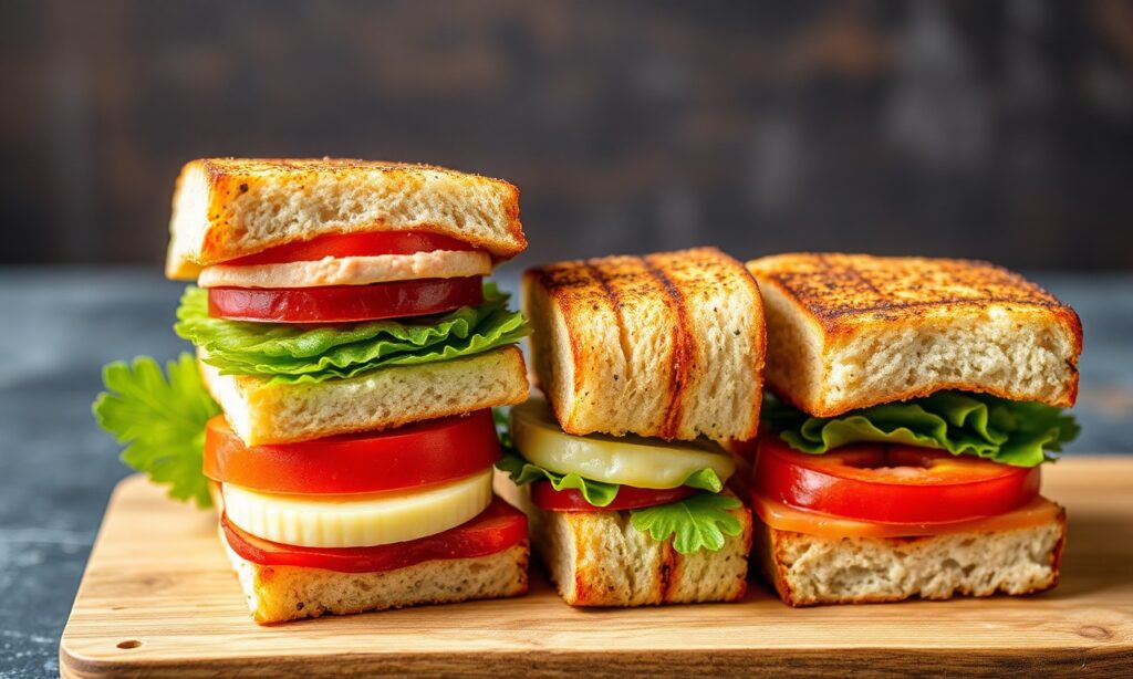 Easy DIY sandwich kabobs for a fun, delicious meal.