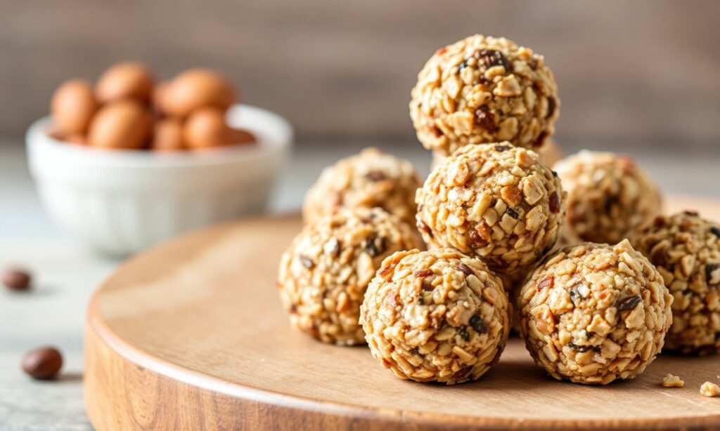 Healthy no-bake energy bites recipe for a quick, tasty boost.