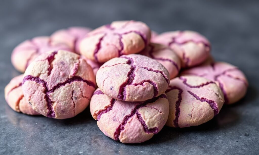 Irresistible ube crinkle cookies: vibrant, traditional, and family-favorite treats.