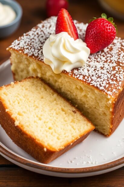 Sweet Salvadoran Quesadilla: Delicious cheese pound cake magic.