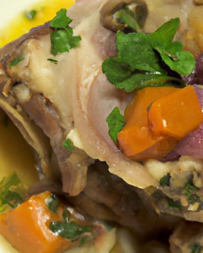 Tender Slow-Braised Osso Buco with Zesty Gremolata Twist