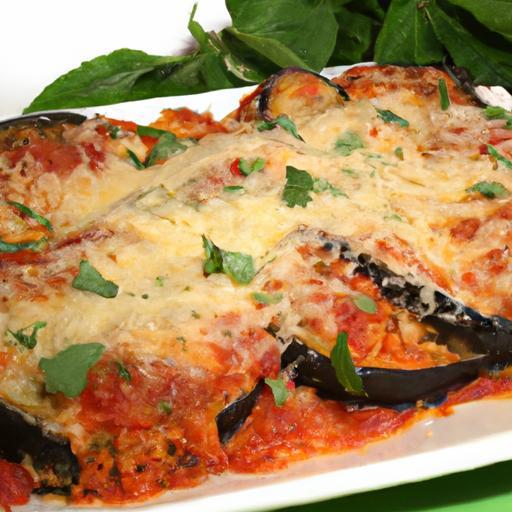 Wholesome Baked Eggplant Parmesan: No Breading Needed!
