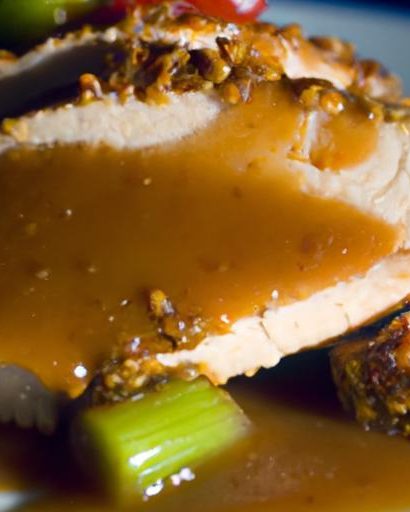 Savory Bourbon Soy & Ginger Glazed Turkey Breast Delight
