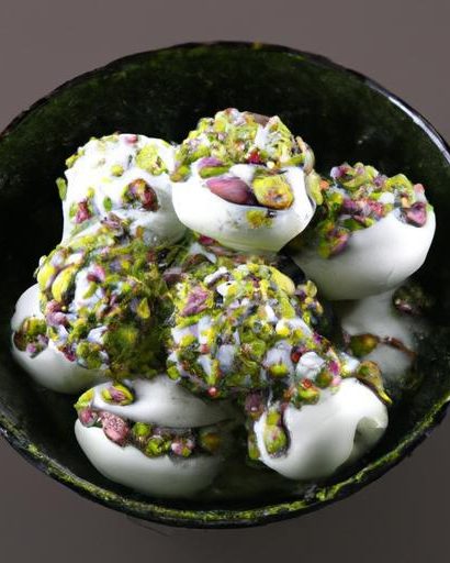 Indulgent Pistachio & Rose Water Truffles: A Luxurious Treat