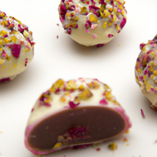 Indulgent Pistachio & Rose Water Truffles: A Luxurious Treat