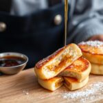 Irresistible Korean sweet pancakes, a delicious treat.