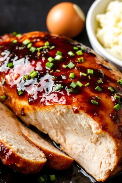 Savory glazed turkey breast, a delicious and easy main dish.