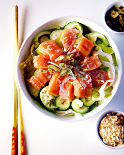 Deconstructed Sushi Bowls with Salmon: A Fresh Flavor Twist