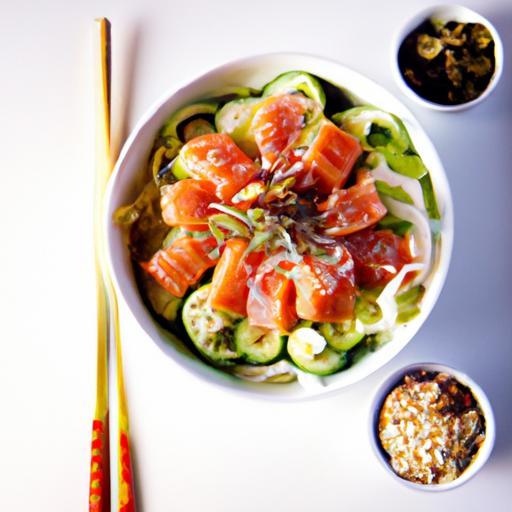 Deconstructed Sushi Bowls with Salmon: A Fresh Flavor Twist