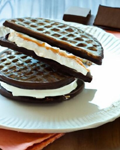 Timeless Treats: Classic Chocolate Wafer Ice Cream Sandwiches