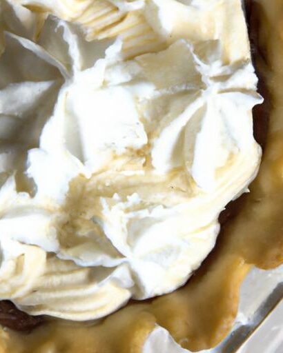 Decadent Rich Toffee Banana & Cream Pie: The Ultimate Banoffee Treat
