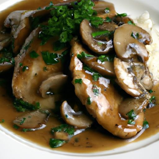 Savoring Chicken Marsala: A Rich Mushroom Sauce Delight