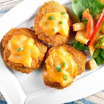 Jackfruit “Crab” Cakes with Zesty Old Bay Aioli Twist