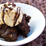Indulgent Vegan Chocolate Fudge Brownie Ice Cream Bliss