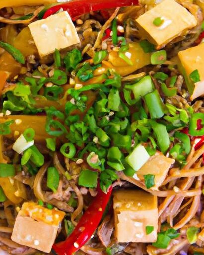 Fiery Flavor Fusion: Mastering Spicy Tofu Noodle Stir-Fry