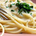 Quick & Creamy: 15-Minute Garlic Parmesan Angel Hair Pasta