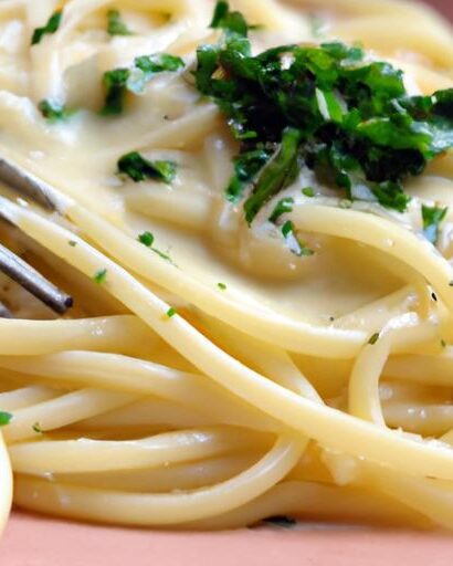 Quick & Creamy: 15-Minute Garlic Parmesan Angel Hair Pasta