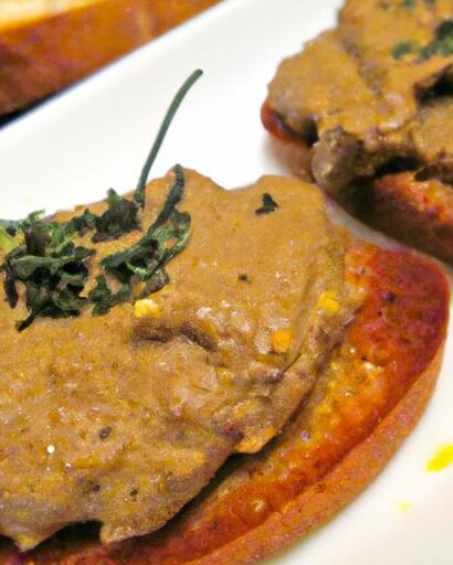 Savor Authentic Tuscan Chicken Liver Pâté on Crispy Crostini