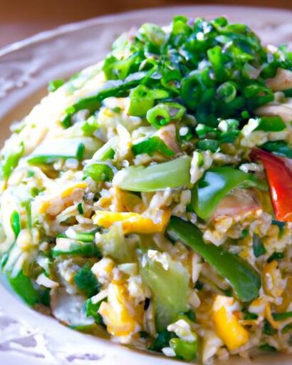 Brighten Your Plate: Wholesome Thai Green Curry Fried Rice
