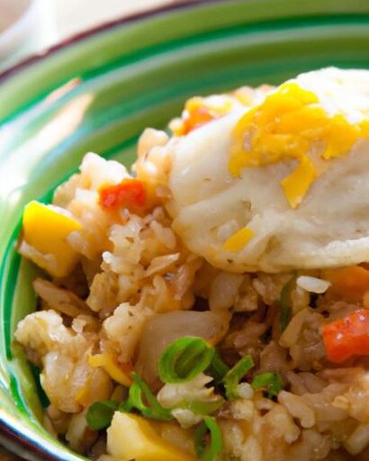 Unlock Flavor: Savory Fried Rice Topped with a Perfect Egg