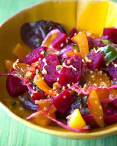 Bright & Bold: Crafting Beet and Citrus Poke Bowls