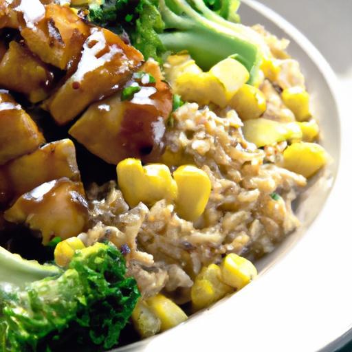 Savor Asian BBQ Chicken & Broccoli Rice Bowls Delight