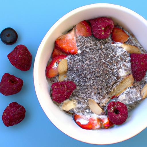 Energize Mornings: Overnight Oats with Chia & Berries