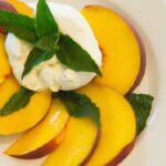 Fresh & Easy: 10-Minute Peach, Burrata, and Basil Salad