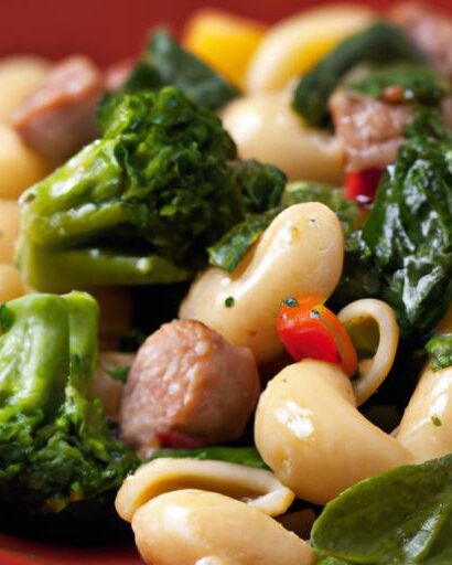 Savor Classic Orecchiette with Sausage & Broccoli Rabe