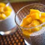 Tropical Bliss: Chia Seed Pudding with Mango & Coconut
