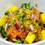 Tropical Twist: Crafting Spicy Crab & Mango Poke Bowls