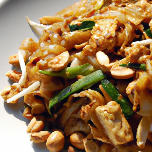 Classic Chicken Pad Thai with Peanuts: A Flavorful Journey
