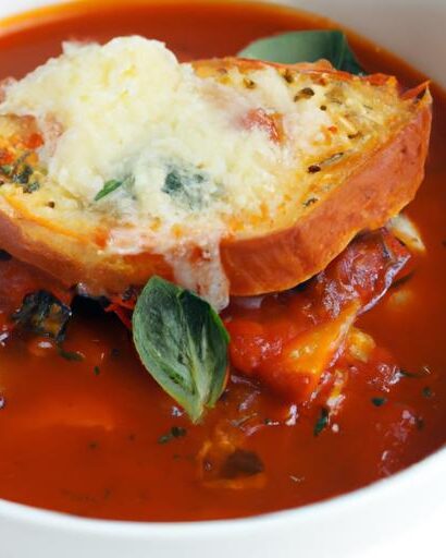 Warm Up with This Hearty and Comforting Lasagna Soup