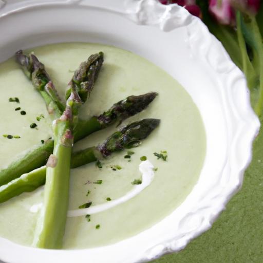 Velvety Cream of Asparagus Soup: A Springtime Delight