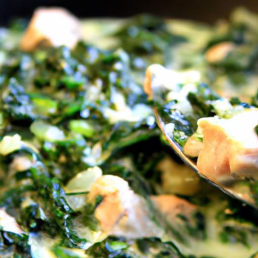 Quick & Creamy: 15-Minute Chicken Spinach Skillet Delight