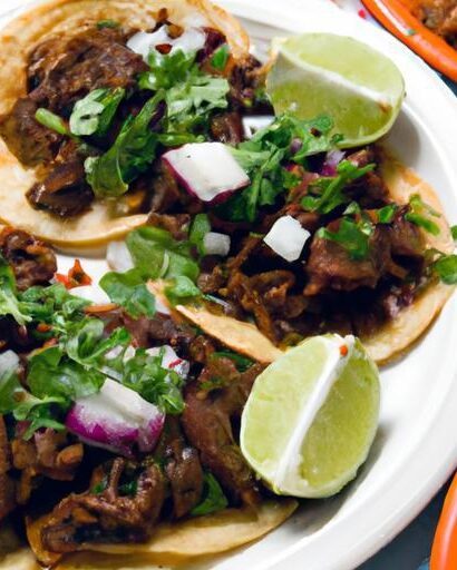 Savor the Rich Taste of Birria-Style Braised Beef Tacos