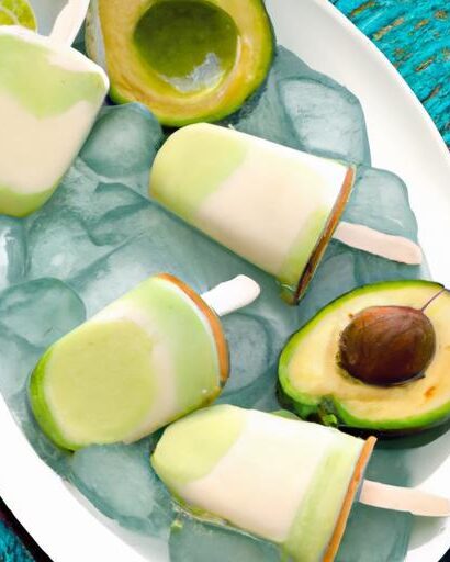 Refreshing Avocado & Lime Popsicles: A Cool, Creamy Treat