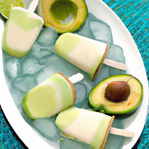 Refreshing Avocado & Lime Popsicles: A Cool, Creamy Treat
