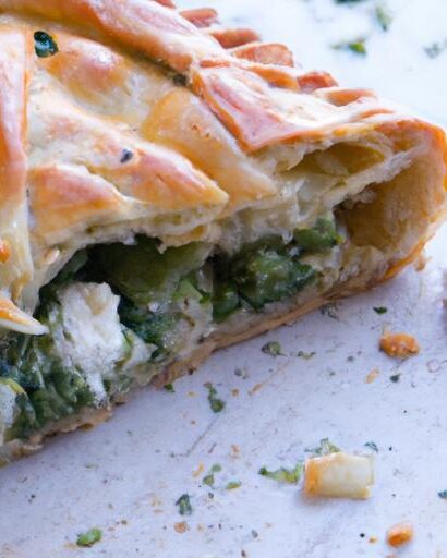 Flaky Filo Delight: Savory Spinach & Feta Pie Recipe