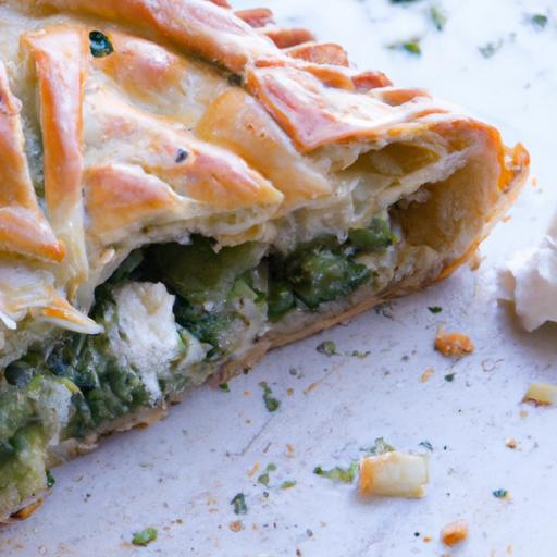 Flaky Filo Delight: Savory Spinach & Feta Pie Recipe