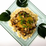 Tropical Twist: Jerk Chicken with Pineapple Salsa & Coconut Rice