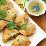 Flaky Chinese Scallion Pancakes with Perfect Dipping Sauce