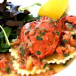 Decadent Lobster Ravioli in Zesty Lemon-Butter Herb Sauce