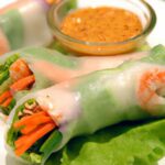 Fresh & Fast Thai Shrimp Summer Rolls with Zesty Peanut Dip