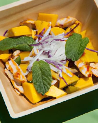 Tropical Twist: Discover the Unique Mango Curry Chicken Salad