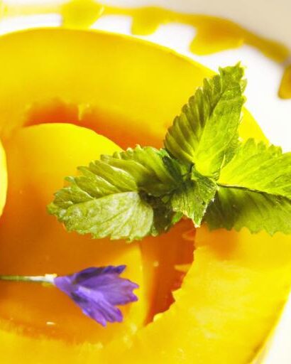 Refreshing Cantaloupe and Mint Sorbet: A Cool Summer Treat