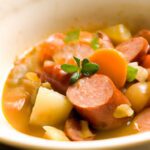 Warm Up with Hearty Potato and Smoked Sausage Stew Delight